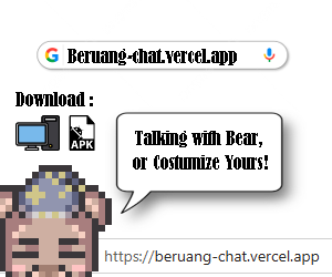 Beruang Chat AI Banner